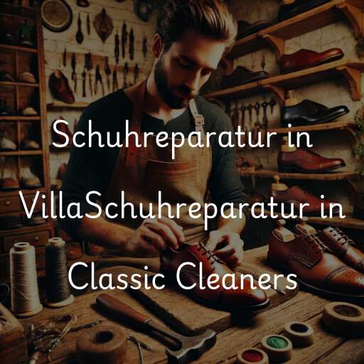 Schuhreparatur in