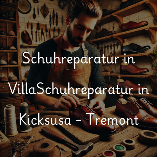 Schuhreparatur in