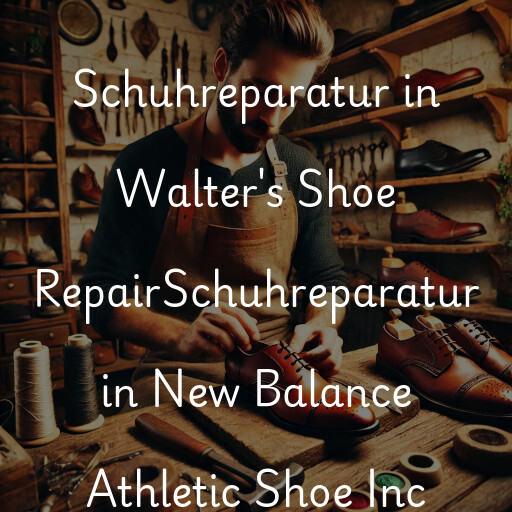 Schuhreparatur in