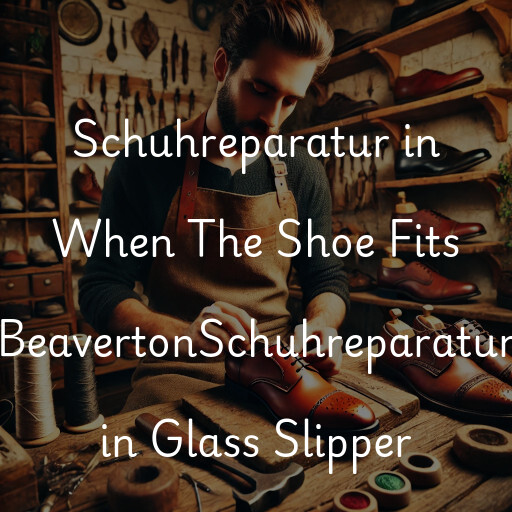 Schuhreparatur in