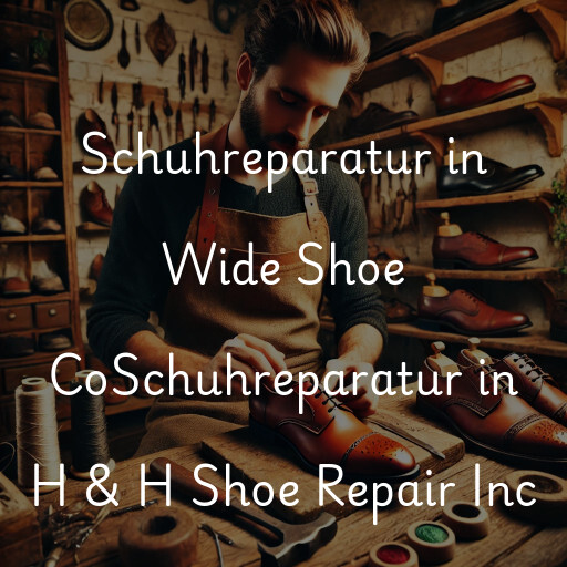 Schuhreparatur in