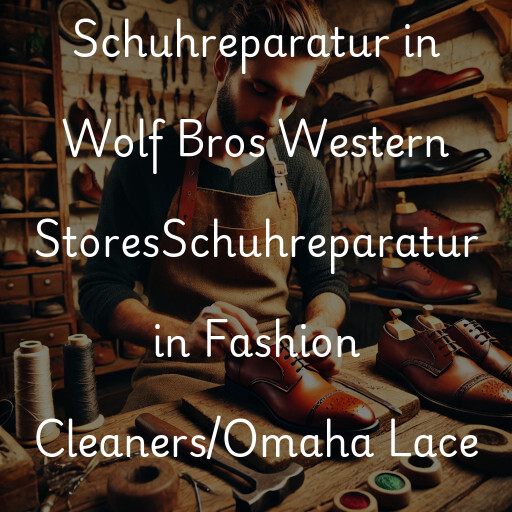 Schuhreparatur in