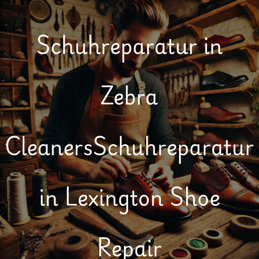 Schuhreparatur in