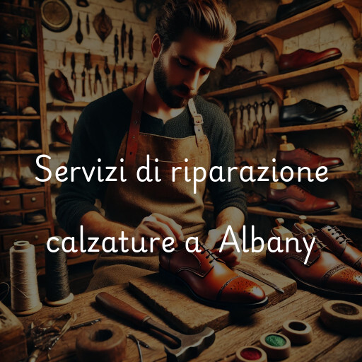 Servizi di riparazione calzature a Albany