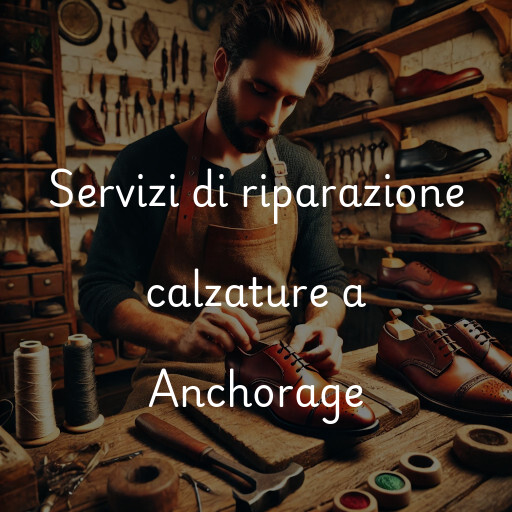 Servizi di riparazione calzature a Anchorage