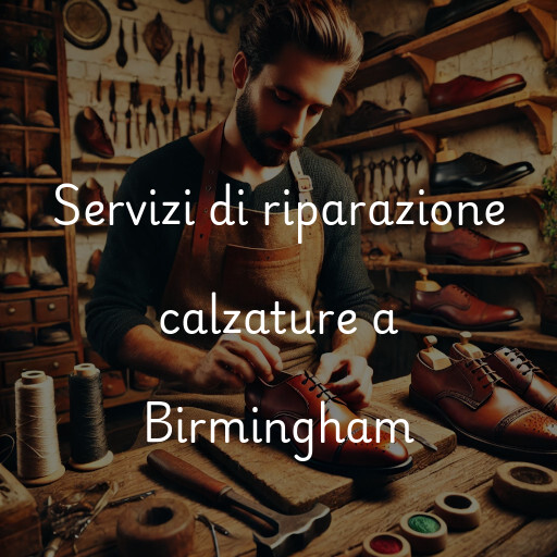 Servizi di riparazione calzature a Birmingham