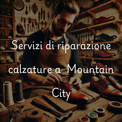 Servizi di riparazione calzature a Mountain City