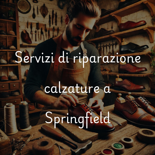 Servizi di riparazione calzature a Springfield