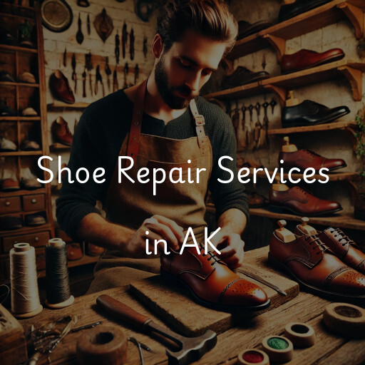 Find shoe repair shops in AK