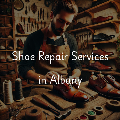 Find shoe repair shops in Albany