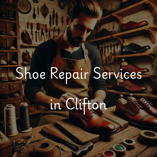 Find shoe repair shops in Clifton