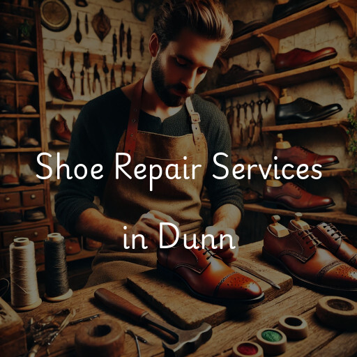 Find shoe repair shops in Dunn