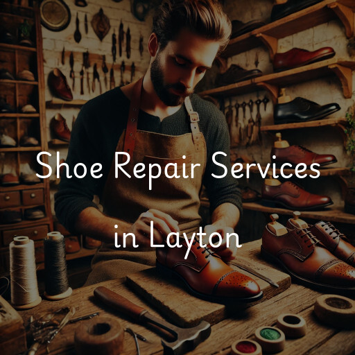 Find shoe repair shops in Layton