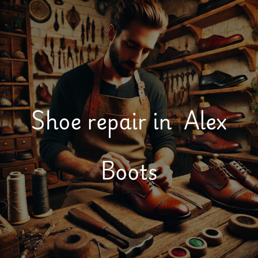 Shoe Repair at  Alex Boots