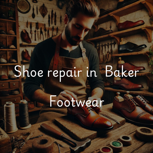 Shoe Repair at  Baker Footwear