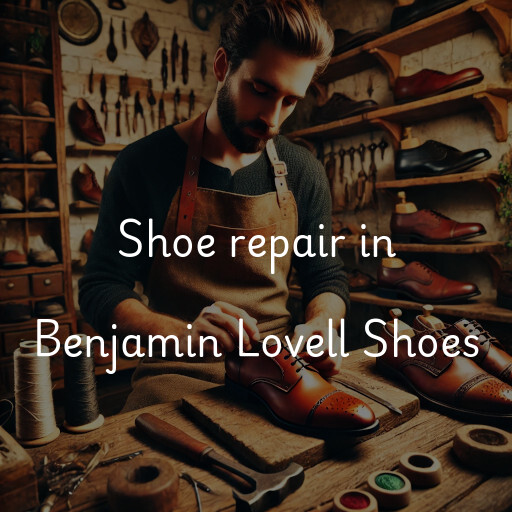 Shoe Repair at  Benjamin Lovell Shoes