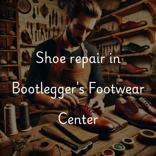 Shoe Repair at  Bootlegger's Footwear Center