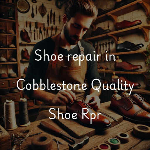 Shoe Repair at  Cobblestone Quality Shoe Rpr