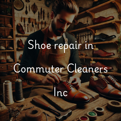 Shoe Repair at  Commuter Cleaners Inc