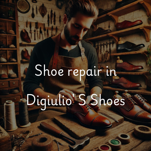 Shoe Repair at  Digiulio' S Shoes