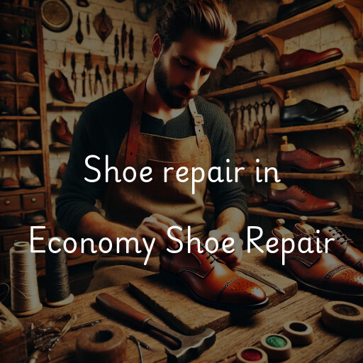 Shoe Repair at  Economy Shoe Repair