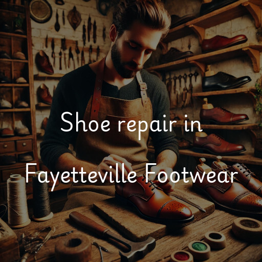 Shoe Repair at  Fayetteville Footwear