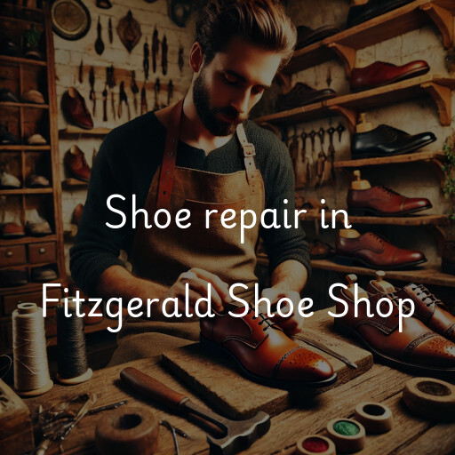 Shoe Repair at  Fitzgerald Shoe Shop