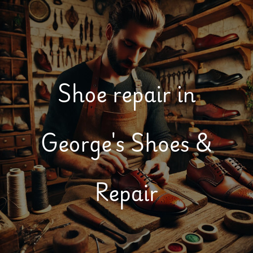 Shoe Repair at  George's Shoes & Repair