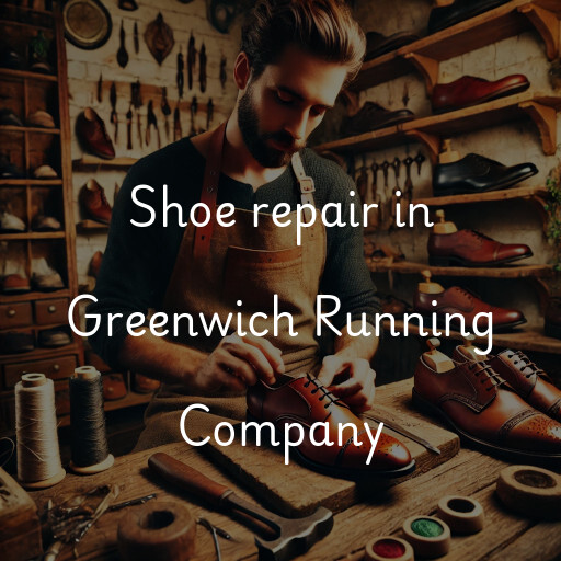 Shoe Repair at  Greenwich Running Company