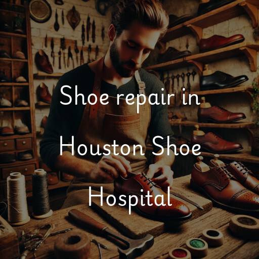 Shoe Repair at  Houston Shoe Hospital