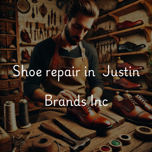 Shoe Repair at  Justin Brands Inc