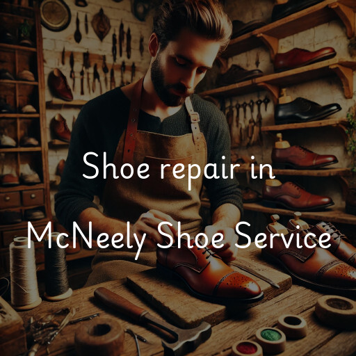 Shoe Repair at  McNeely Shoe Service