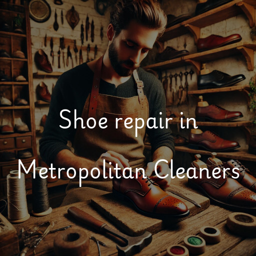 Shoe Repair at  Metropolitan Cleaners