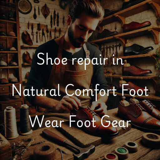 Shoe Repair at  Natural Comfort Foot Wear Foot Gear