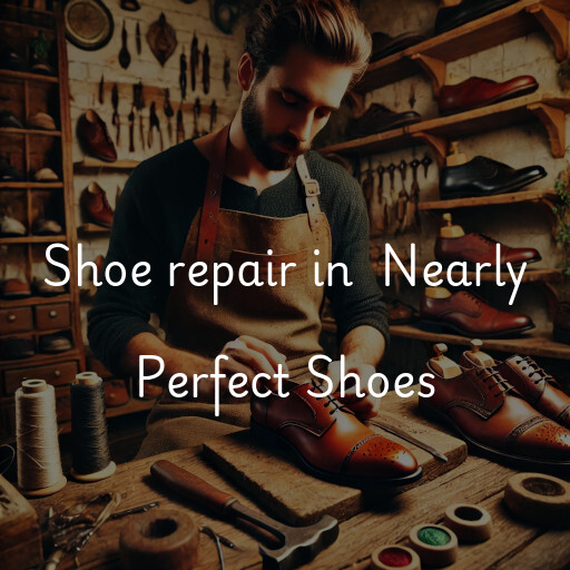 Shoe Repair at  Nearly Perfect Shoes