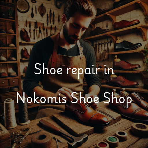 Shoe Repair at  Nokomis Shoe Shop