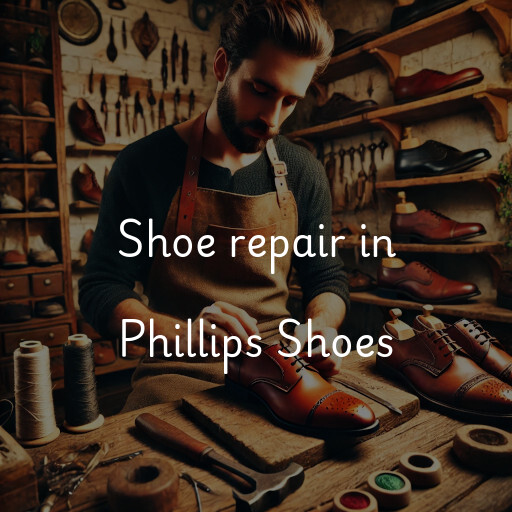 Shoe Repair at  Phillips Shoes