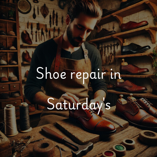 Shoe Repair at  Saturday's