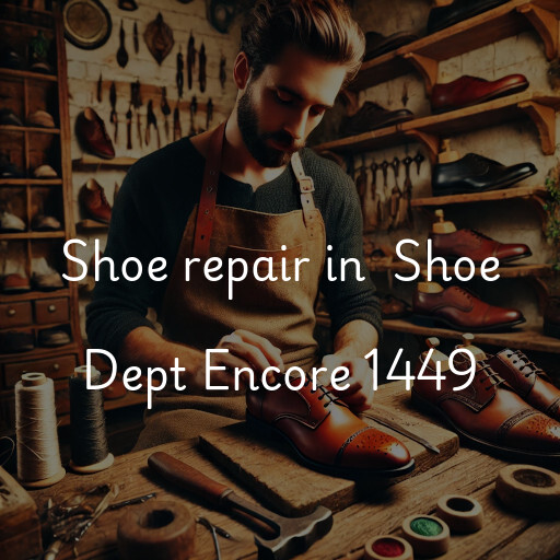 Shoe Repair at  Shoe Dept Encore 1449