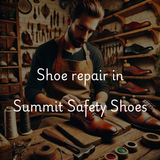 Shoe Repair at  Summit Safety Shoes