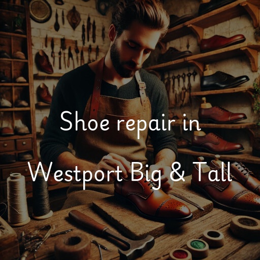 Shoe Repair at  Westport Big & Tall