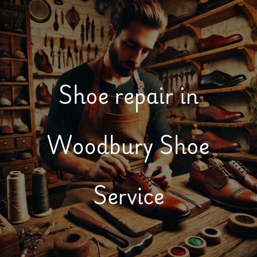 Shoe Repair at  Woodbury Shoe Service